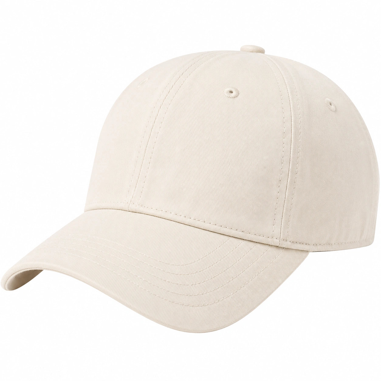 Unisex Verstellbare Basecap Beige