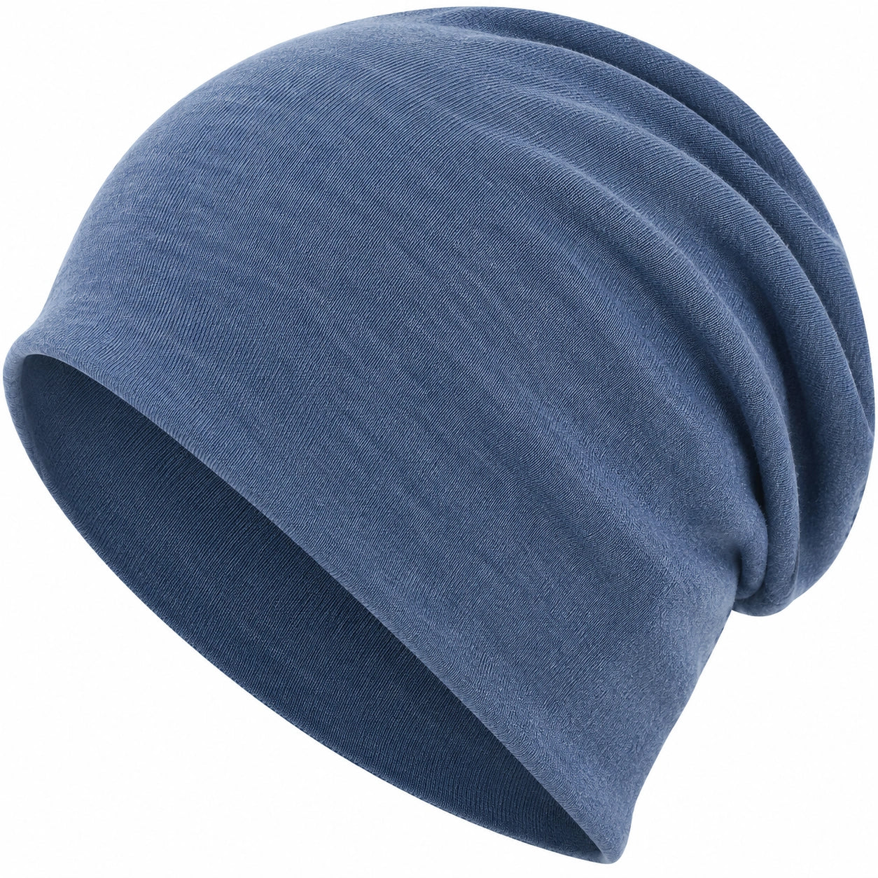 Unisex Beanie Mütze Blau