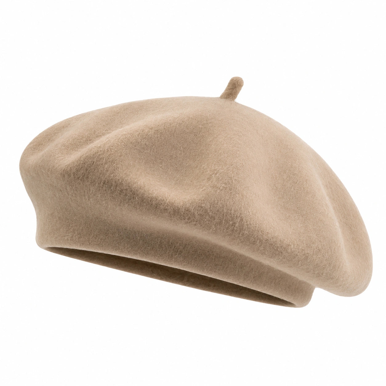 Damenbarett Einheitsgröße Beige