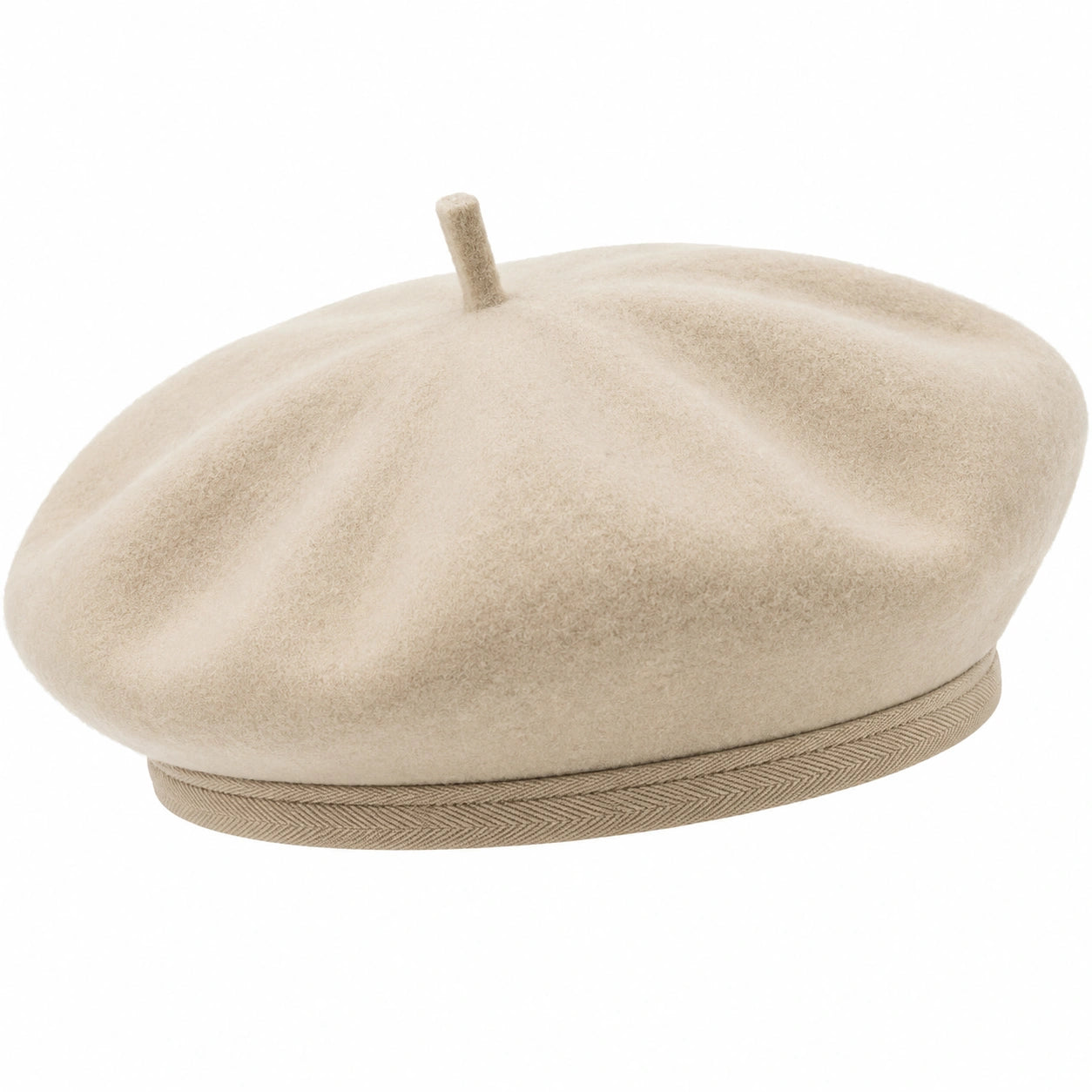 Klassisches Barett für Erwachsene in Beige