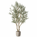 Künstlicher Olivenbaum mit Zementtopf 150 cm Grün